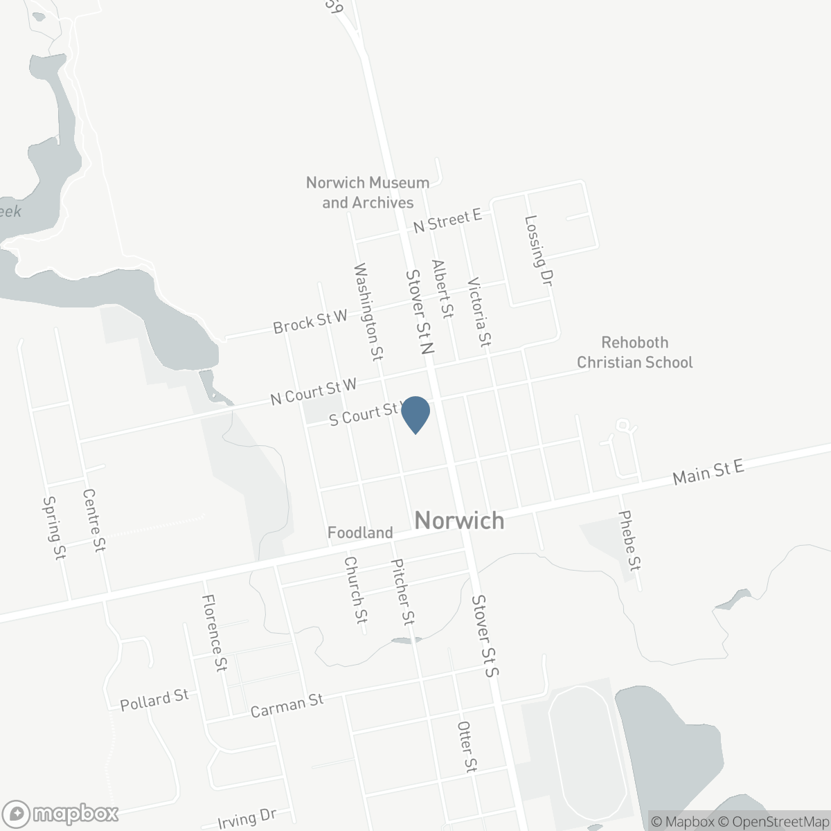 5 SOUTH COURT STREET W, Norwich, Ontario N0J 1P0